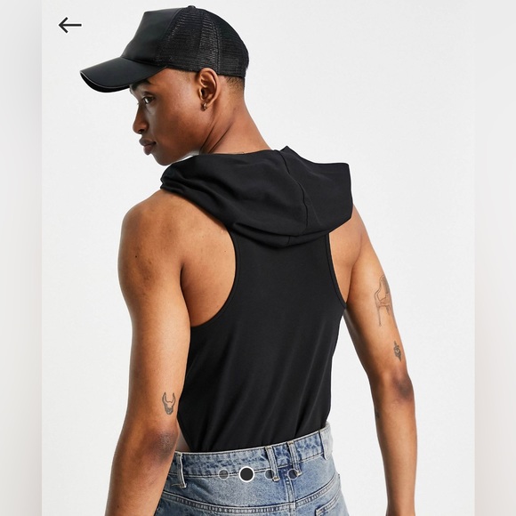 ASOS Other - ASOS Hooded Muscle Men Leotard M